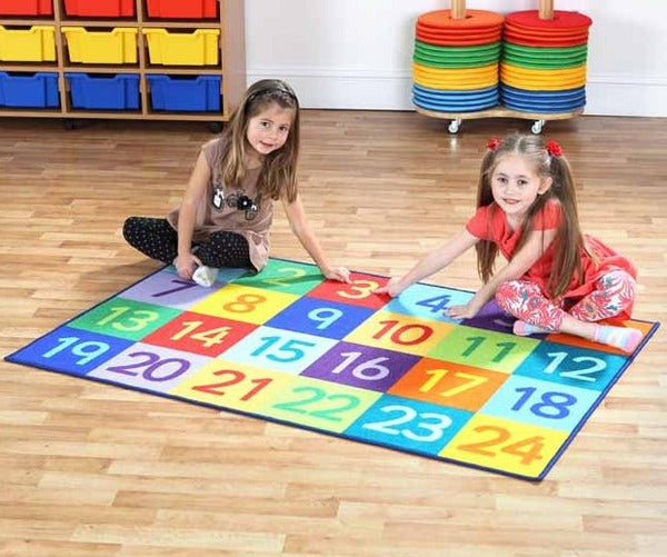 Rainbow 1 - 24 Numbers Carpet - EASE