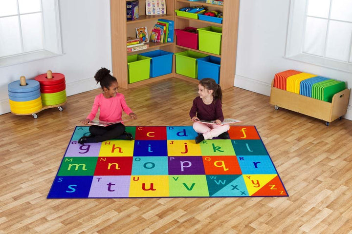 Rainbow Alphabet Carpet - EASE