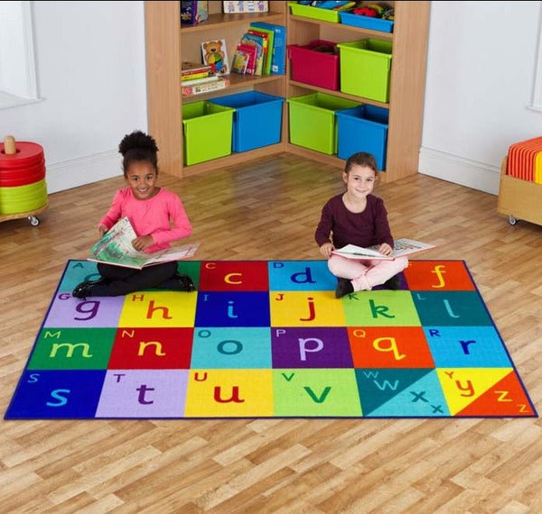 Rainbow Alphabet Carpet - EASE