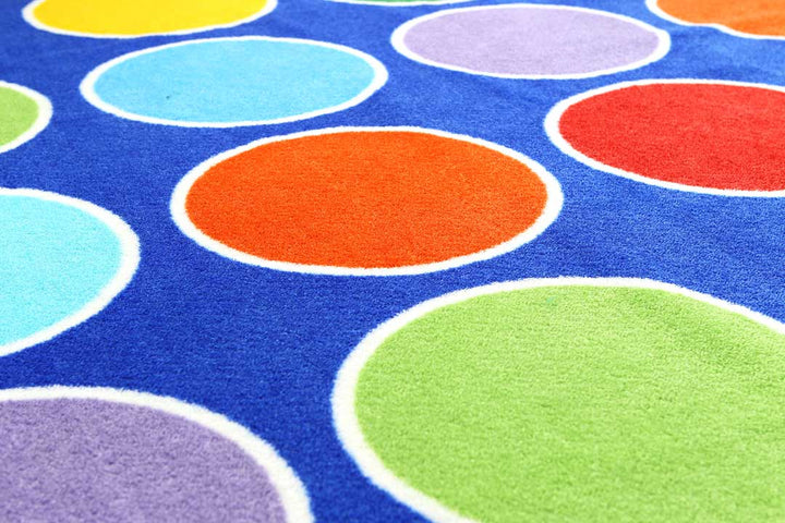 Rainbow Circles Placement Carpet - EASE