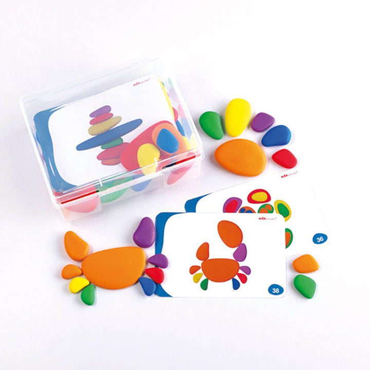 Rainbow Pebbles and Colour Cards - EASE