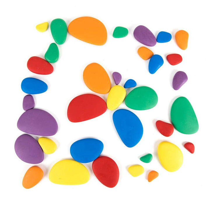 Rainbow Pebbles and Colour Cards - EASE