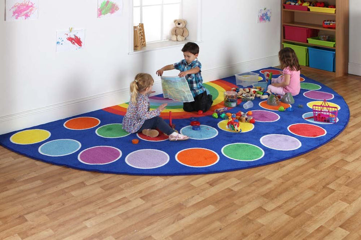 Rainbow Semi Circle Carpet - EASE