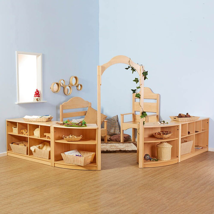 Rampton Early Years Natural Wooden Furniture Set - EASE