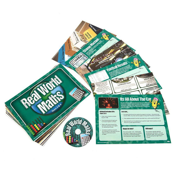 Real World Maths Activity Cards Buy all and Save - EASE