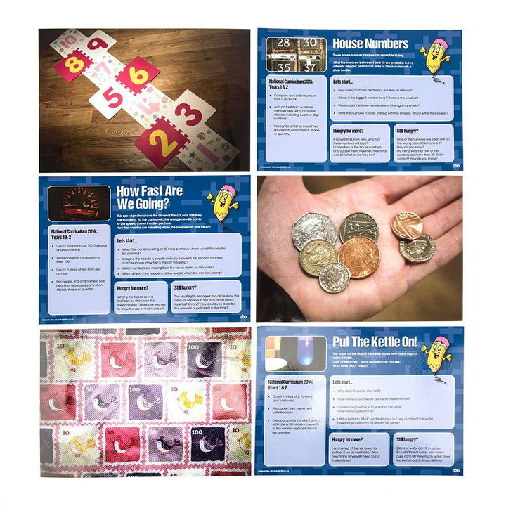 Real World Maths Activity Cards Buy all and Save - EASE