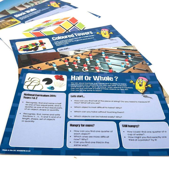 Real World Maths Activity Cards Buy all and Save - EASE