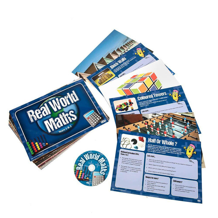 Real World Maths Activity Cards Buy all and Save - EASE