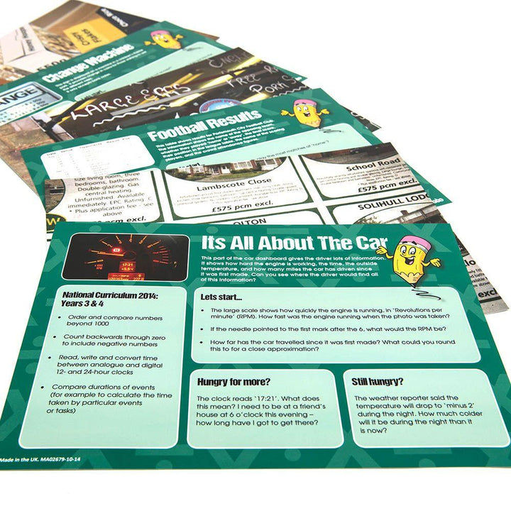 Real World Maths Activity Cards Years 1 - 2 - EASE