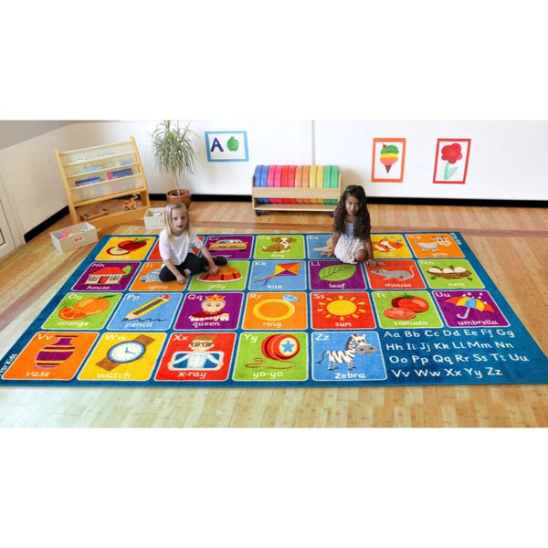 Rectangle Alphabet Mat - EASE