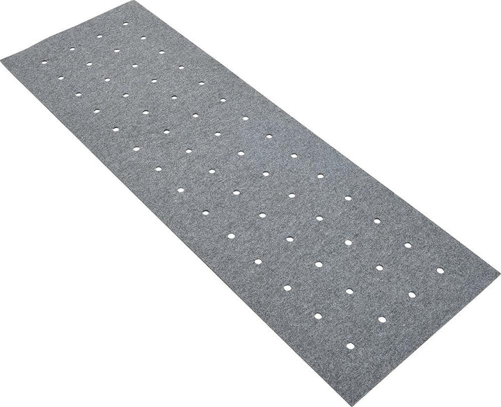 Rectangular silencing barrier with holes - grey - EASE