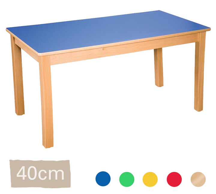 Rectangular Table 40cm All Colours - EASE