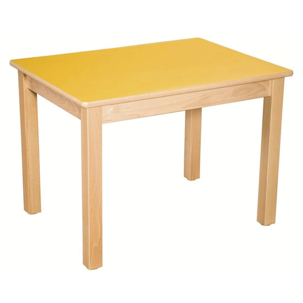 Rectangular Table Yellow - 71Cm - EASE