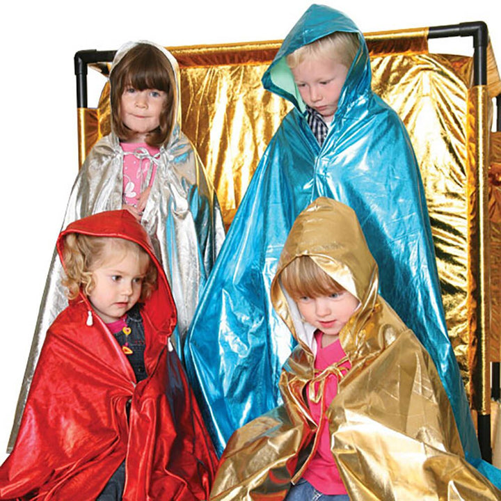 Role Play Dressing Up Glitter Cloaks Costume 4pcs - EASE