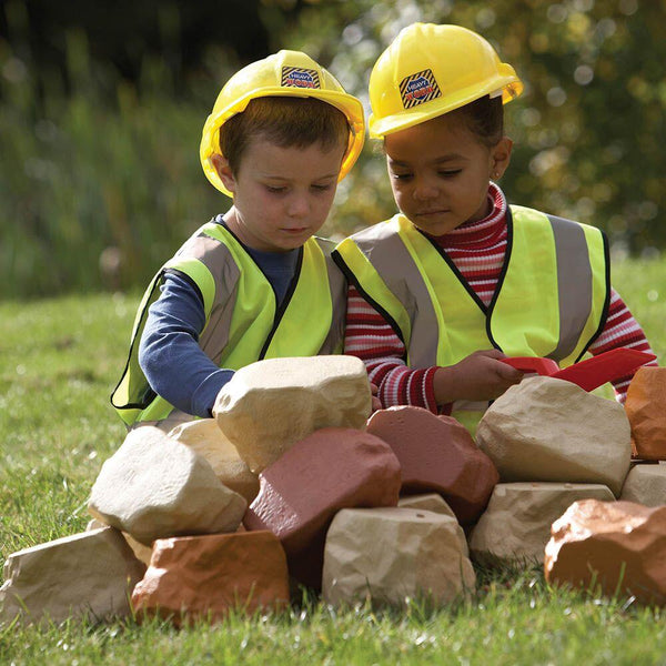 Role Play Stone Foam Building Bricks 25pk - EASE