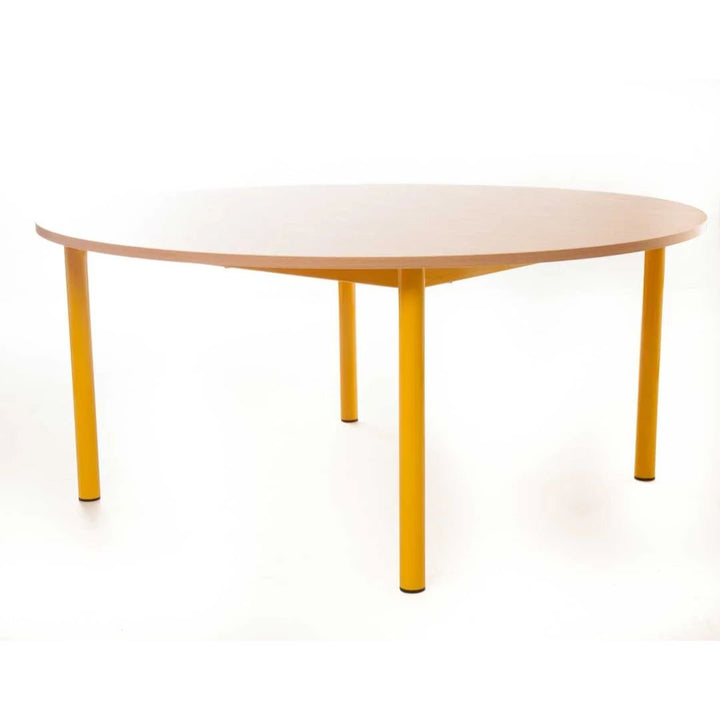 Round Steel Tables - All Options - EASE