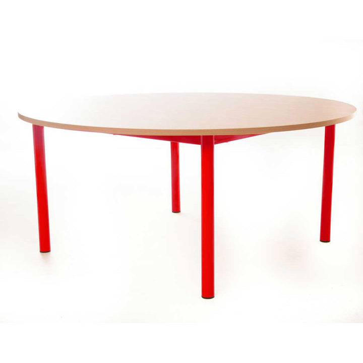 Round Steel Tables - All Options - EASE