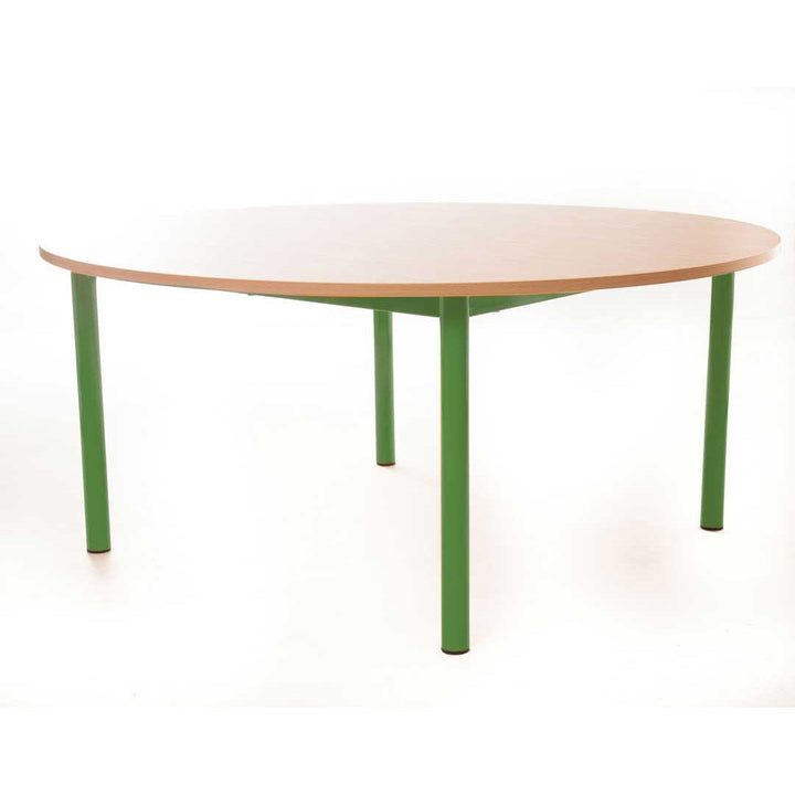 Round Steel Tables - All Options - EASE