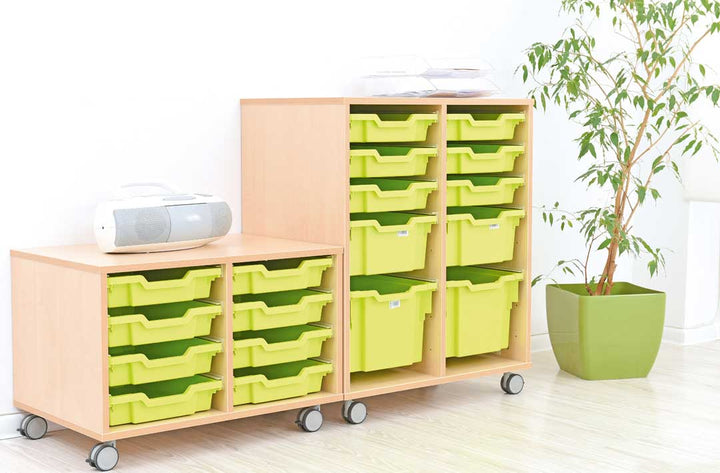 S Cabinet Small for Plastic Containers with Castors - EASE