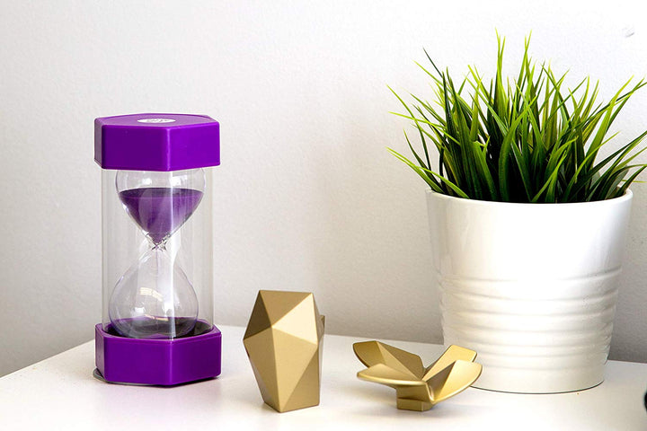 Sand Timer 16cm 15 minutes Purple - EASE