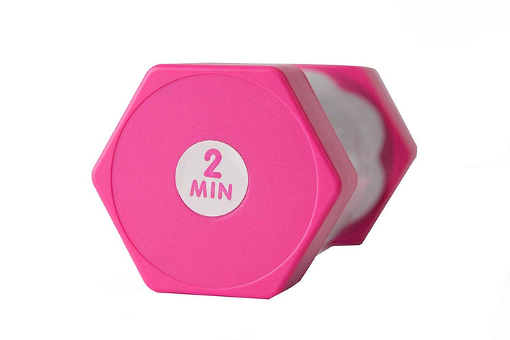 Sand Timer 16cm 2 Minutes Pink - EASE