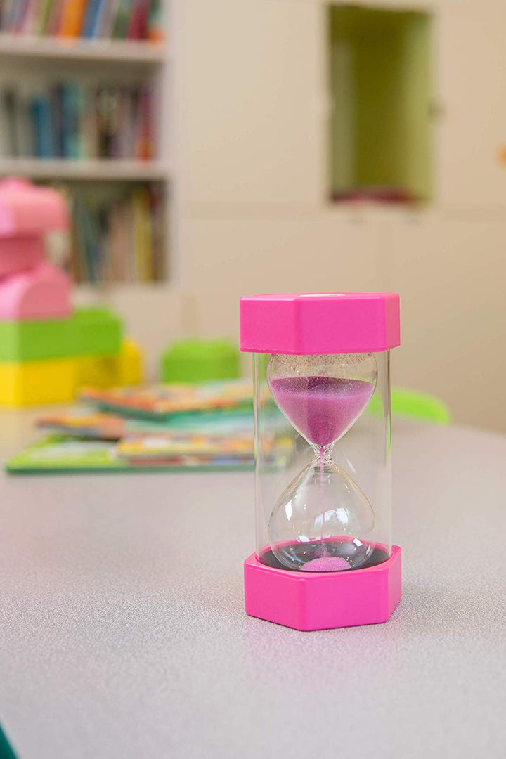 Sand Timer 16cm 2 Minutes Pink - EASE