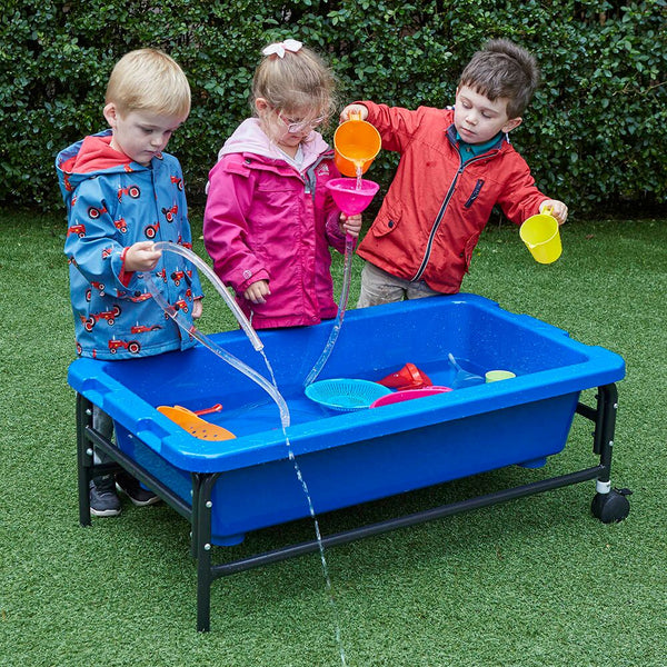 Sand & Water Play Table 40cm Blue/Translucent 2pk - EASE