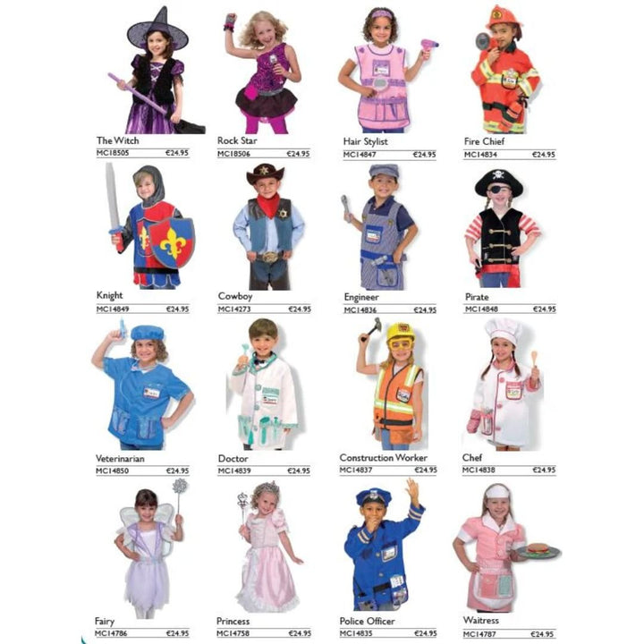 Set of 10 Costume s - EASE