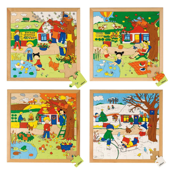 Set of 4 Season Puzzles - EASE