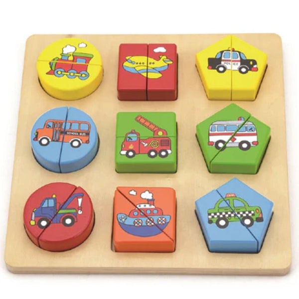 Shape Block Puzzles - Set of 2 - EASE