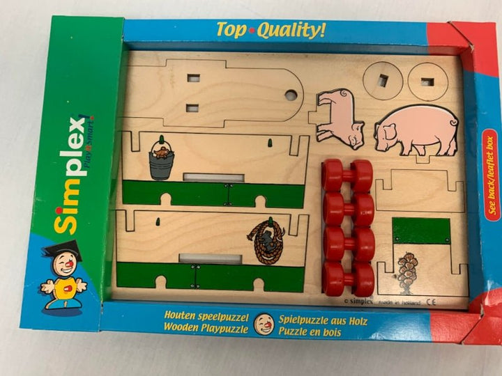 Simplex Farm Animals Puzzle Pig - EASE