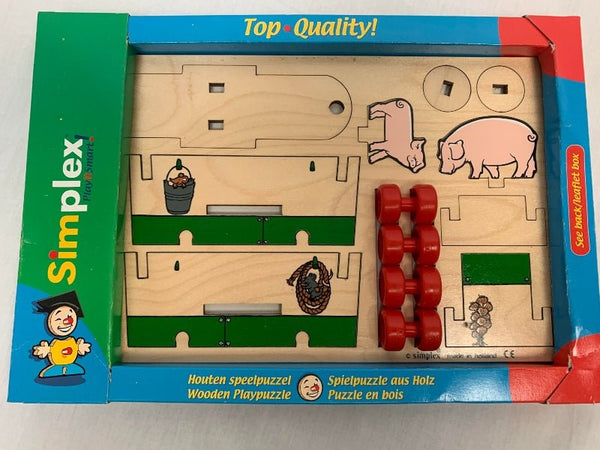 Simplex Farm Animals Puzzle Pig - EASE