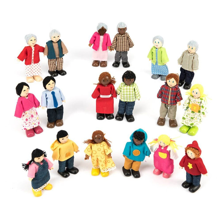 Small World Multicultural Family Set Caucasian - EASE