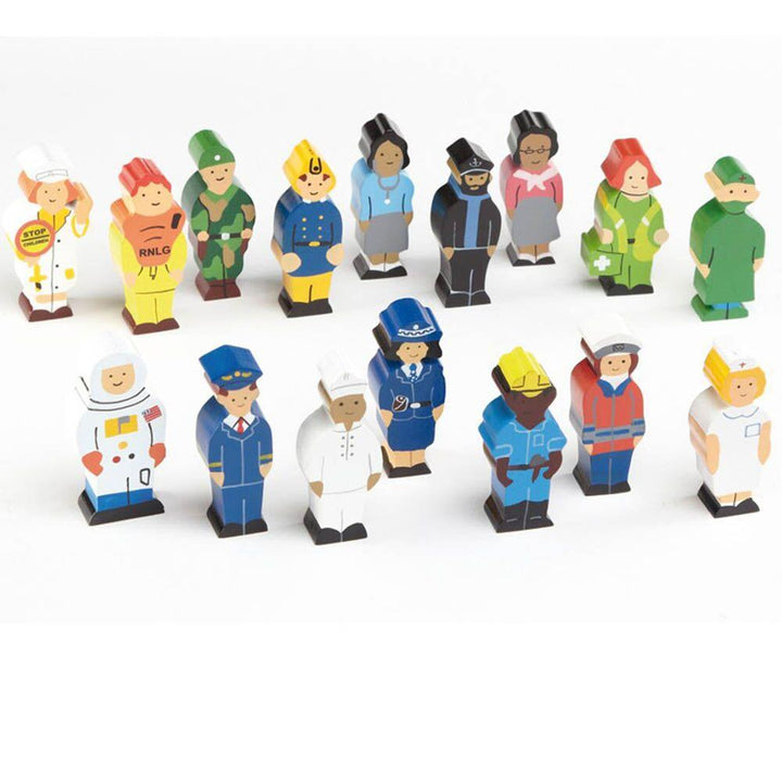 Small World Occupation Figures Set 16pcs - EASE