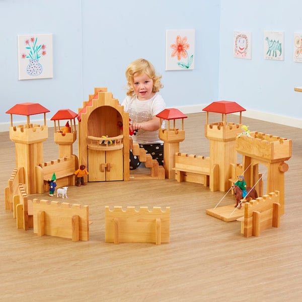 Small World Wooden Castle Set - EASE