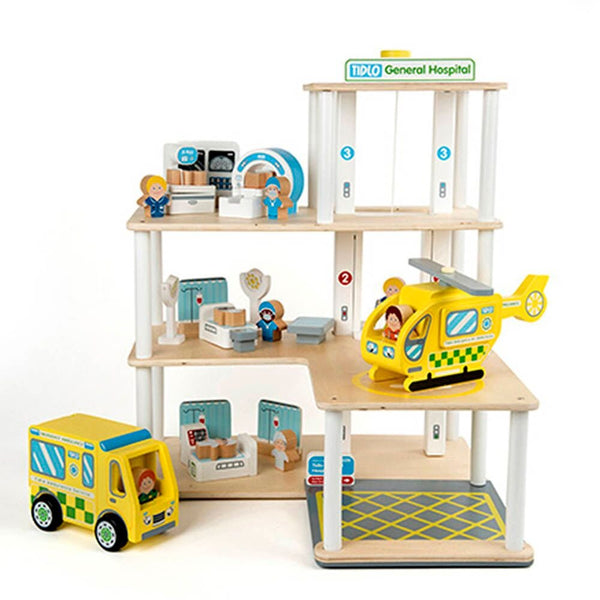 Small World Wooden Hospital Set - EASE