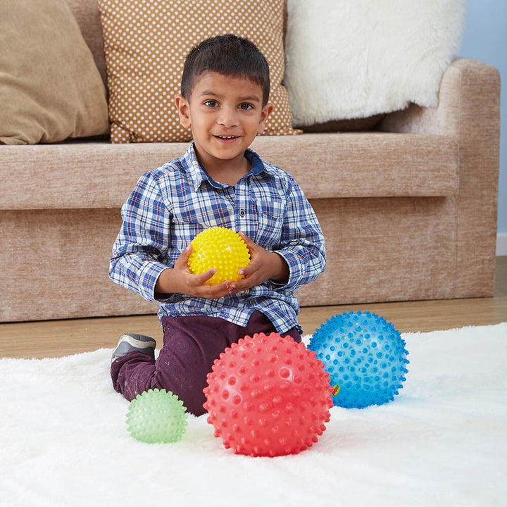 Soft and Textured Sensory Balls 4pk - EASE