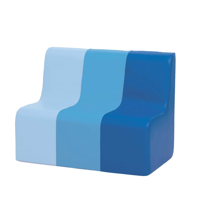 Soft Foam Slim Sofa - Blue - EASE