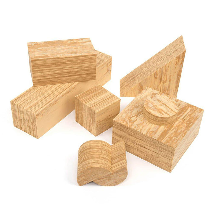 Soft Wood Effect Foam Blocks 56pk - EASE