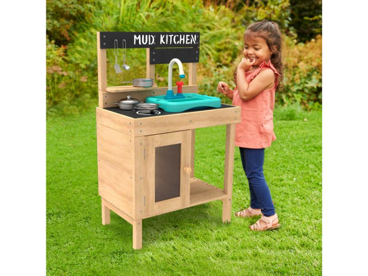 Splash & Play Early Fun Wooden Mud Kitchen - EASE