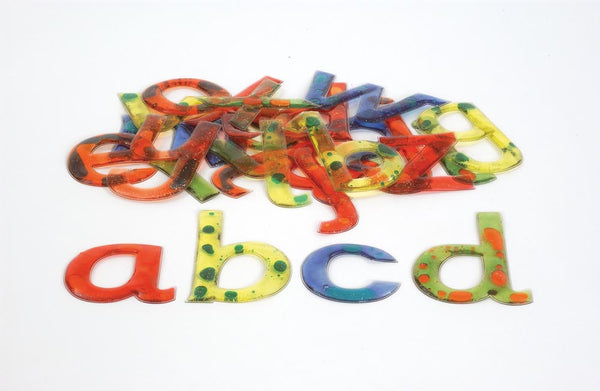 Squidgy Sparkle Gel Lowercase Letters 26pk - EASE