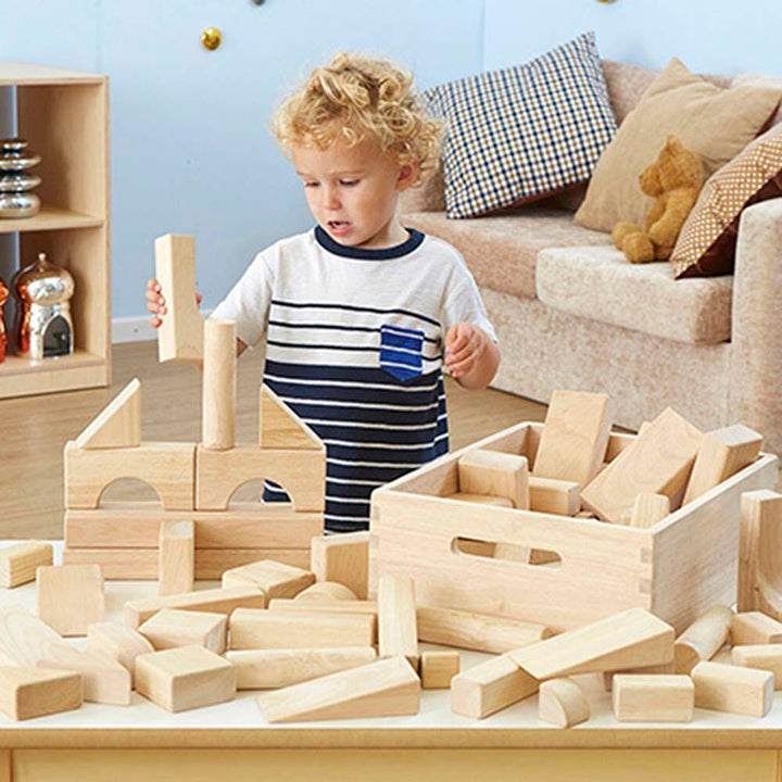 Standard Wooden Unit Blocks 46pcs - EASE