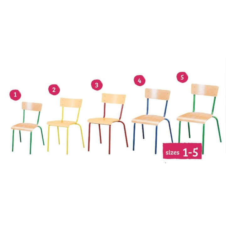 Steel Chair 35cm all colours - EASE