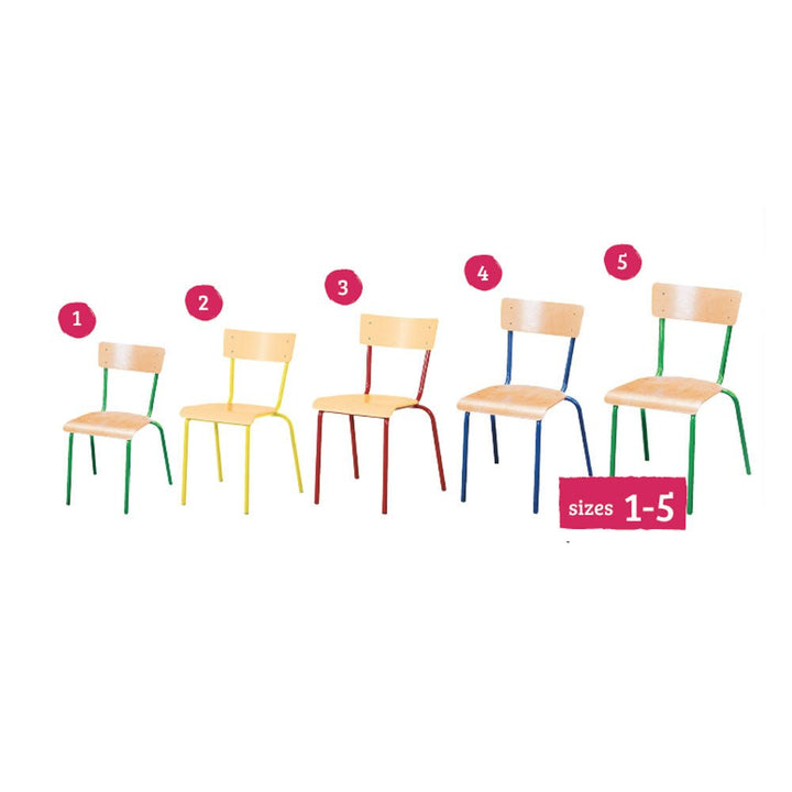 Steel Chairs 31cm all colours - EASE