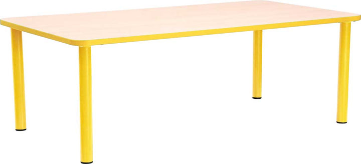 Steel Rectangular School Table 53cm - All Colours - EASE