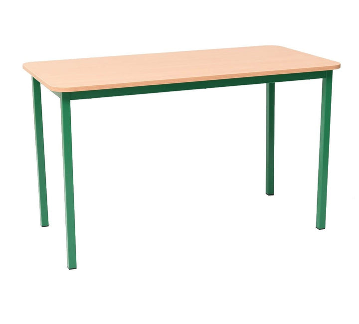 Steel Rectangular School Table 53cm - All Colours - EASE