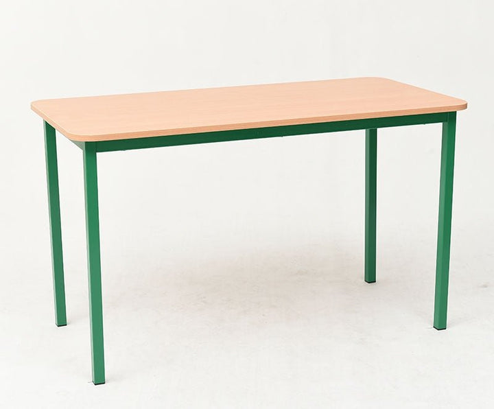 Steel Rectangular School Table 53cm - All Colours - EASE