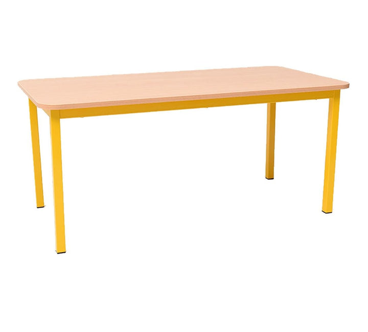 Steel Rectangular School Table 53cm - All Colours - EASE