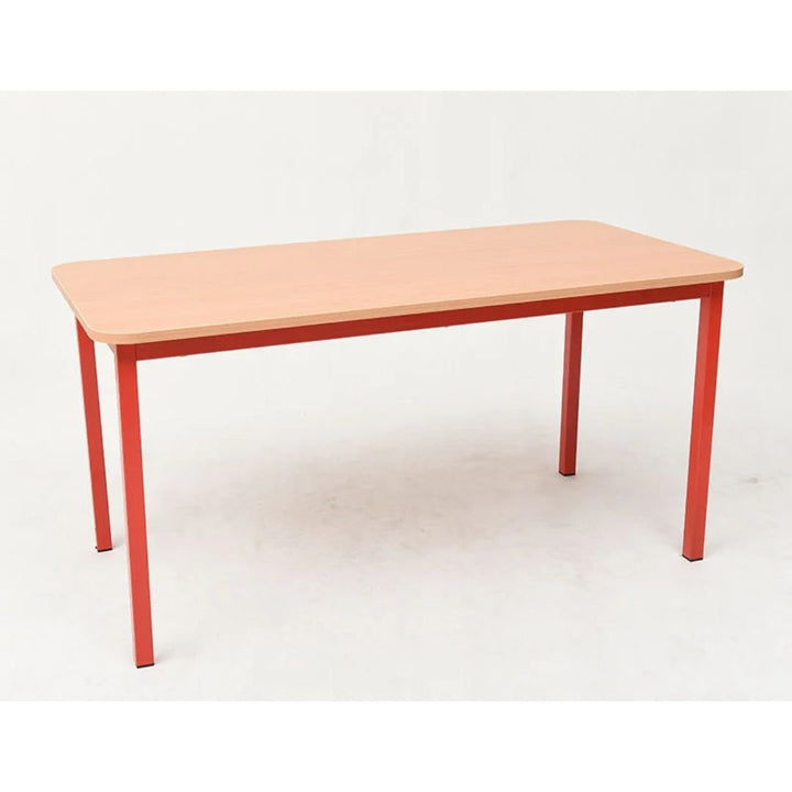 Steel Rectangular School Table 53cm - All Colours - EASE