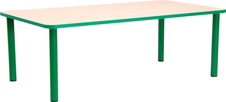 Steel Rectangular School Table 53cm - All Colours - EASE